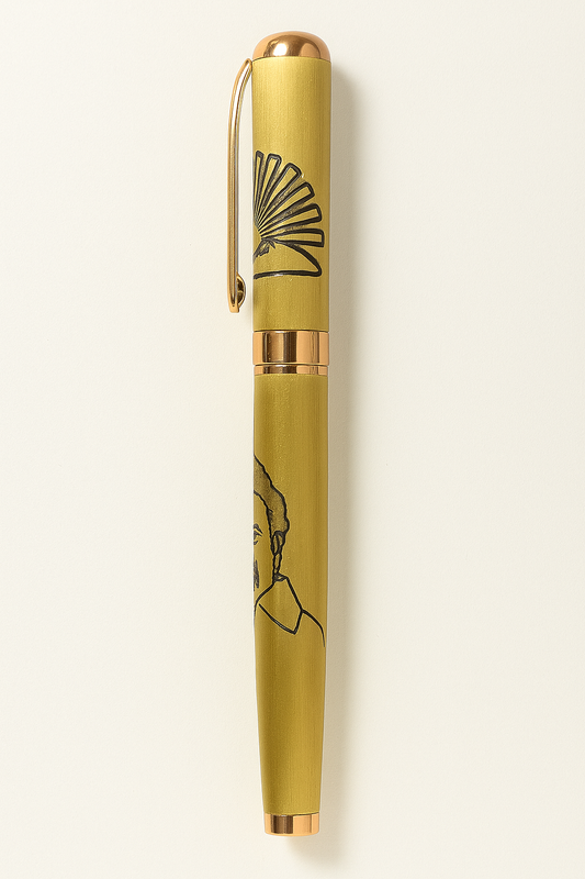 MK Stalin Golden Pen