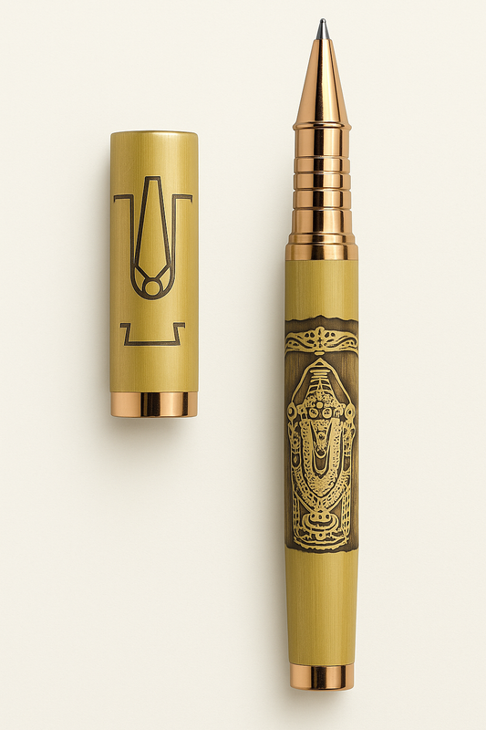 Tirupati Balaji Golden pen