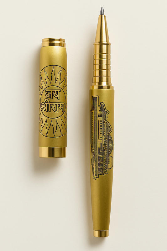Golden Ram Mandir Pen