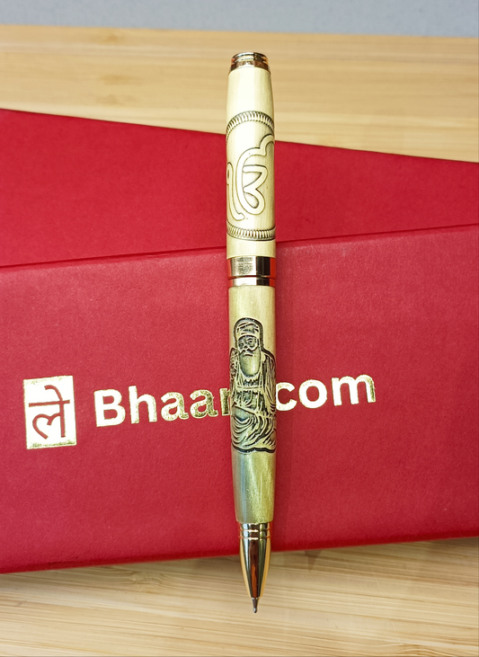 Guru Nanak Devji Golden Pen