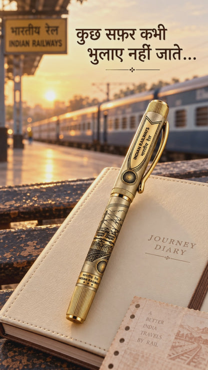 Indian Railways Heritage Pen | Personalized Railway Gift