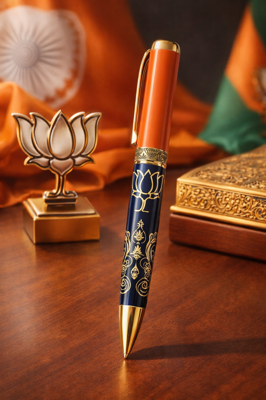 BJP Signature Lotus pen