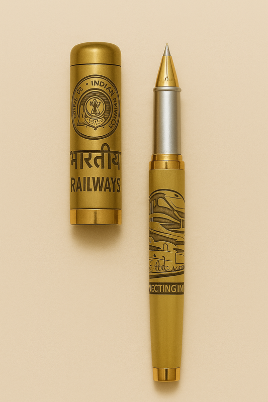 Indian Railways Golden Pen – Heritage Edition (Since 1853)