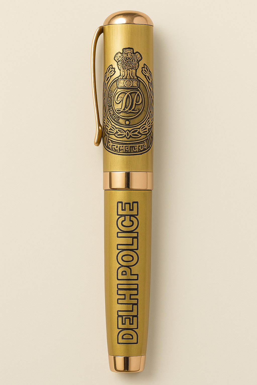 Delhi police Golden pen