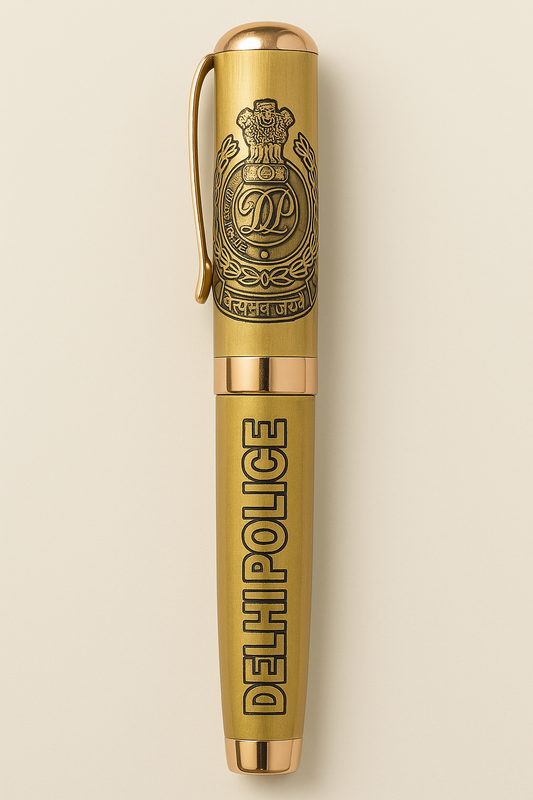 Delhi police Golden pen