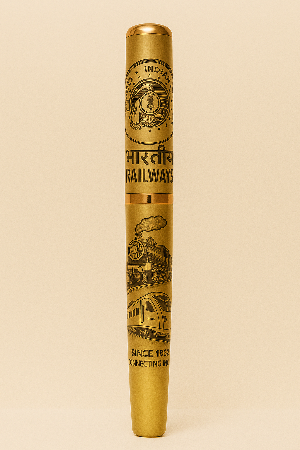 Indian Railways Golden Pen – Heritage Edition (Since 1853)