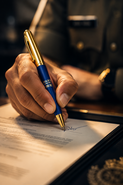 Police Pride Premium Pen – Luxury Gift for Police Officers
