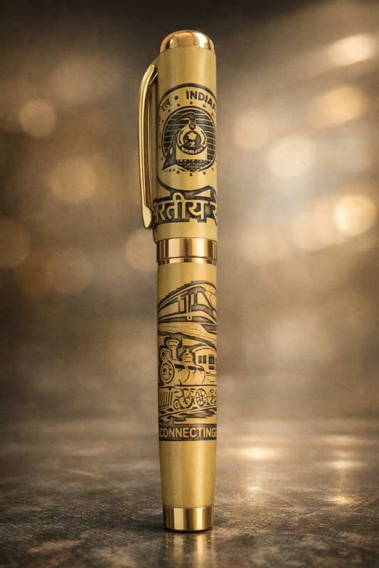 Indian Railways Golden Pen – Heritage Edition (Since 1853)