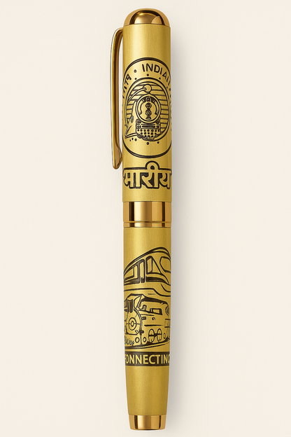 Indian Railways Golden Pen – Heritage Edition (Since 1853)