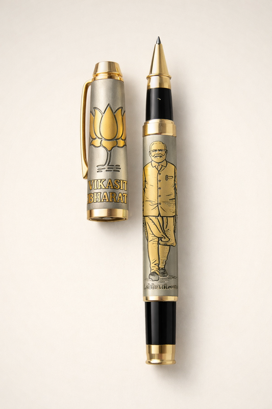 Viksit Bharat Vision Pen – Premium Engraved Edition