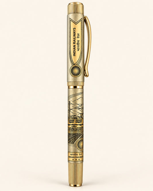 Indian Railways Heritage Pen | Personalized Railway Gift